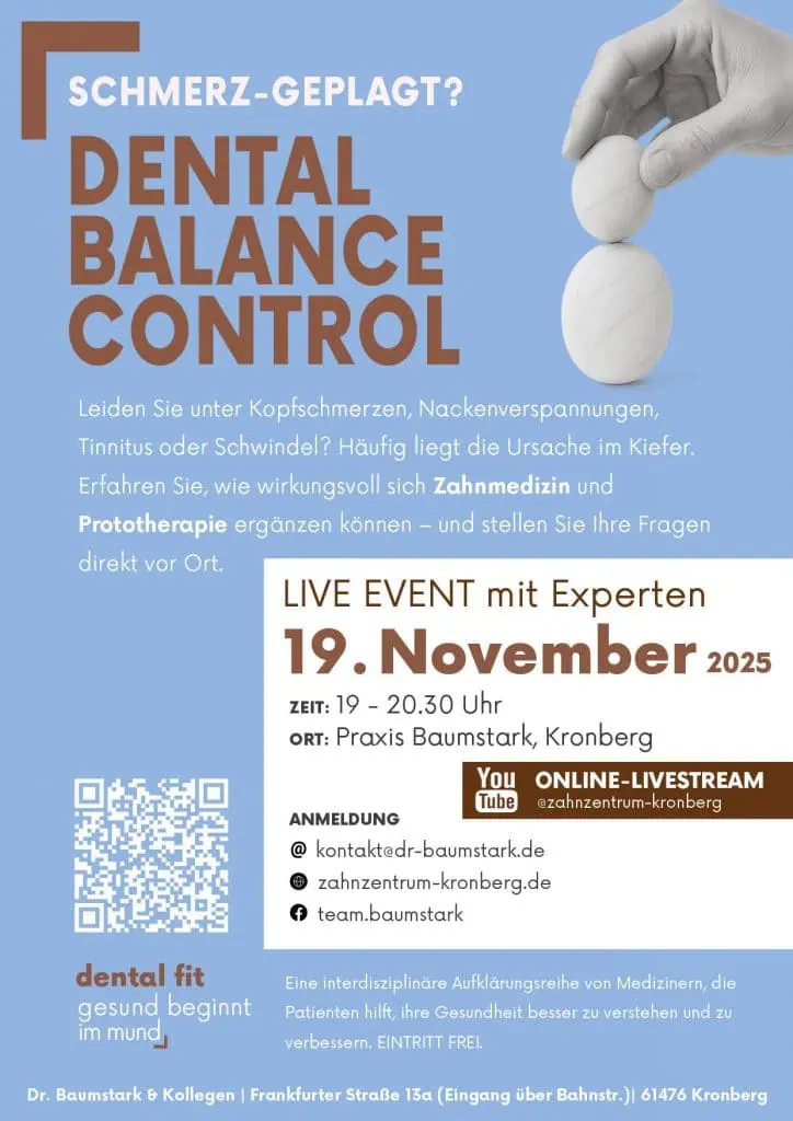 Dental Balance Control Plakat